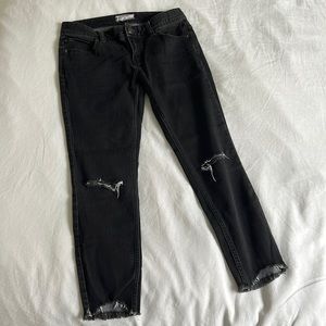 Free People Black Jeans